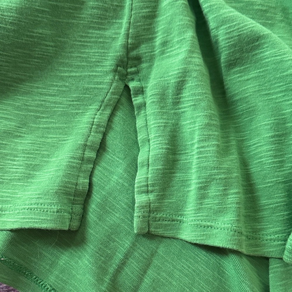 J. Jill Leaf Green Short Sleeve Tee - Picture 5 of 5
